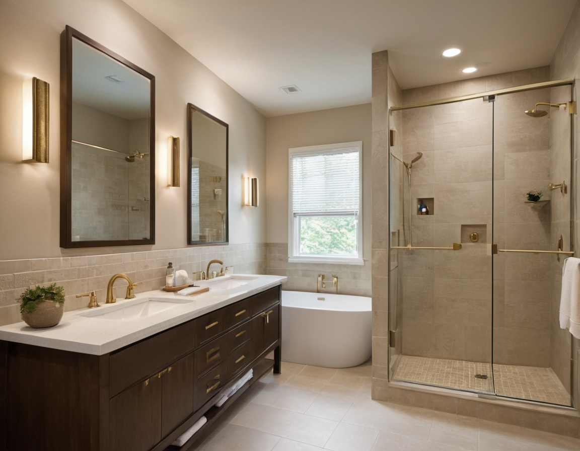 A bathroom layout should be verified before fixtures are ordered or demolition begins shown in a luxury residential interior
